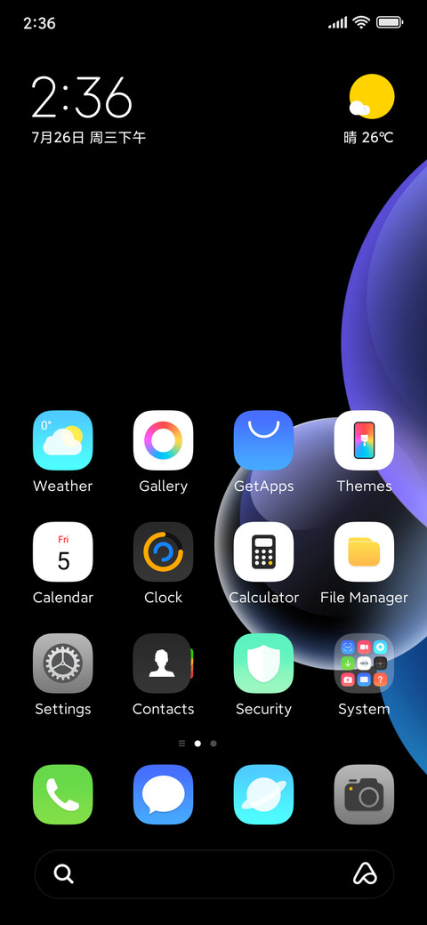 MyTheme preview