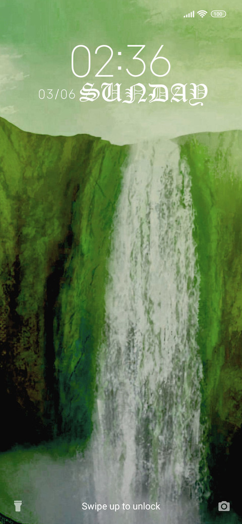 Waterfall preview