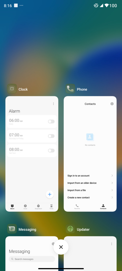 Green Glass V MIUI Customization