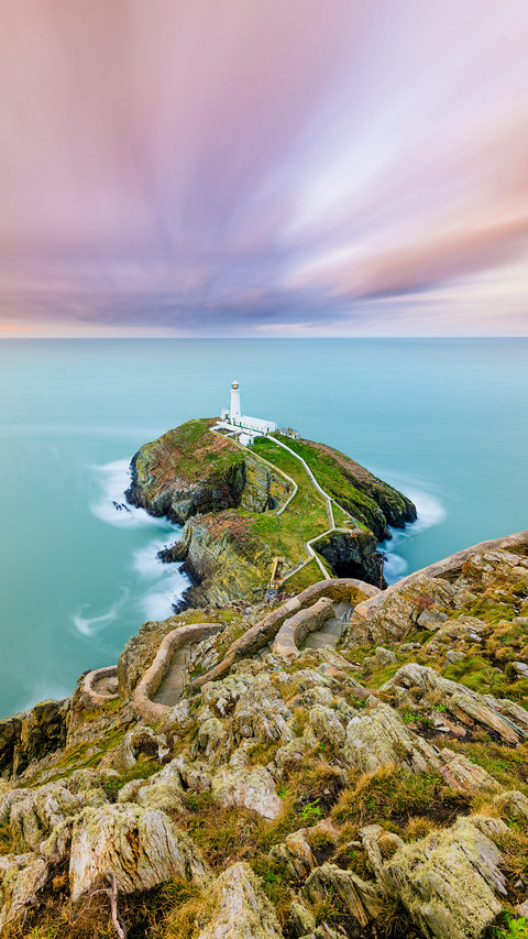 leading down to Southstack Lighthouse on the Anglesey Coast preview