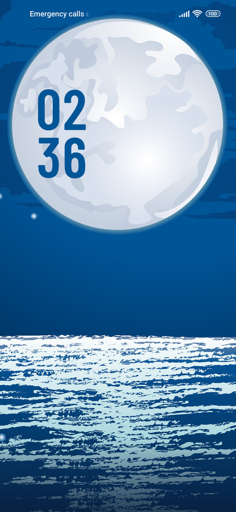 Moon Blue preview