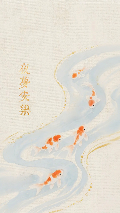 国风好运壁纸-锐景创意 preview
