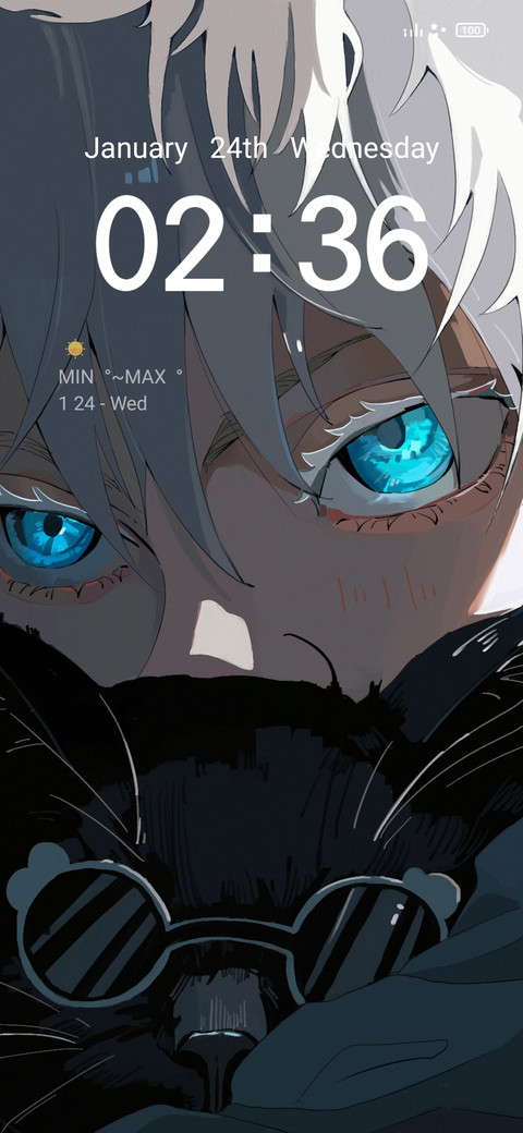 White haired youth preview