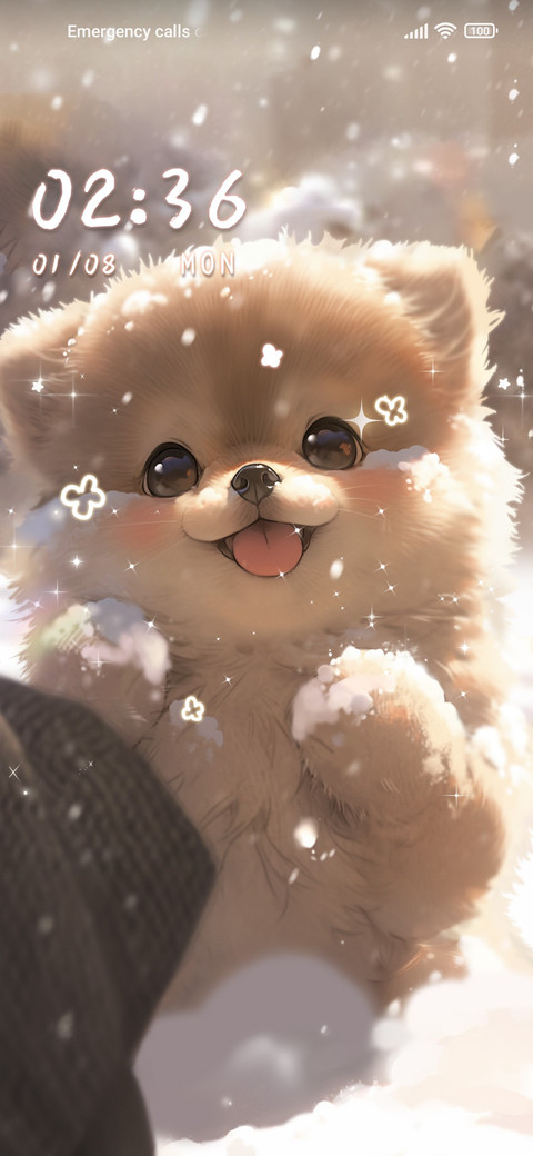 Smiling puppy preview