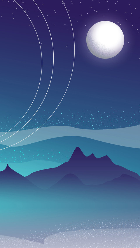Romantic night sky-04 preview