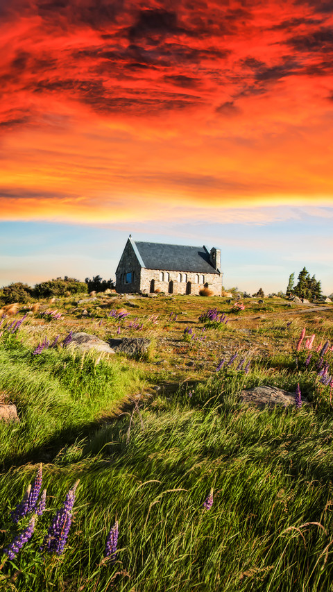 Tekapo lake shore cabin preview