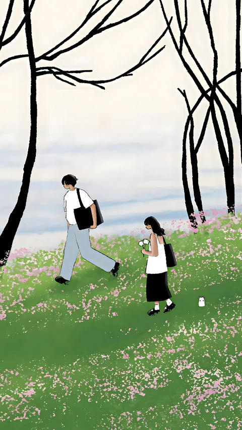 春夏治愈系插画-锐景创意 preview