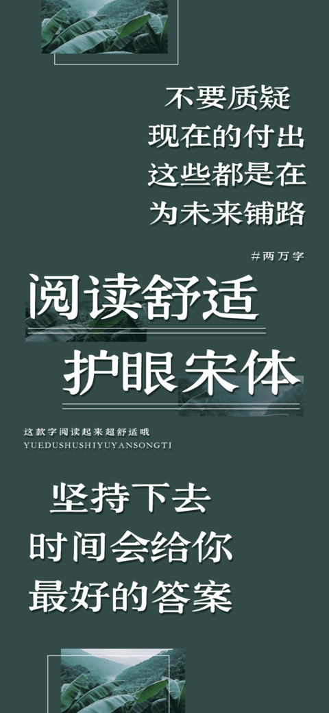 阅读舒适护眼宋体 preview