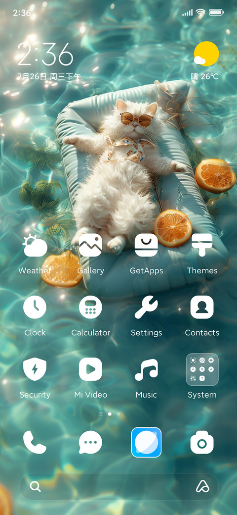 Pool cat preview
