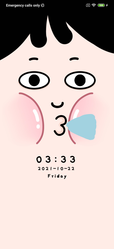 Face squeeze preview