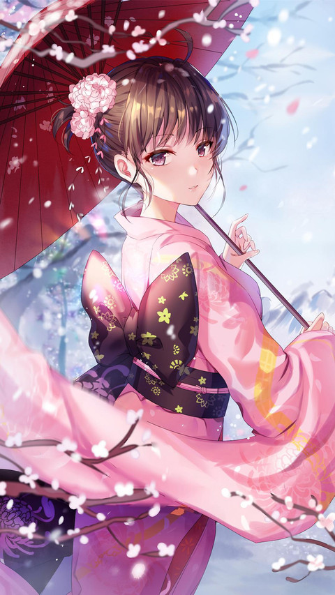 伞下的她 preview