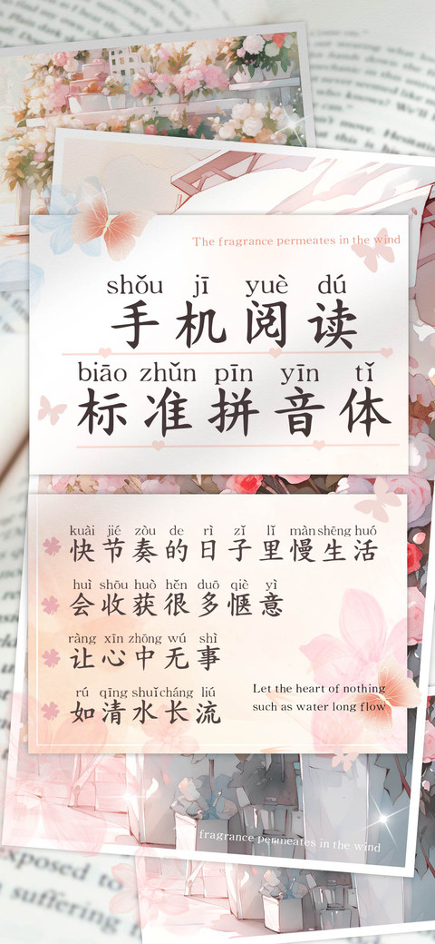 手机阅读标准拼音体 preview