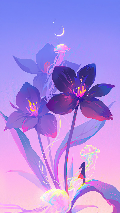 Huge floral plants preview