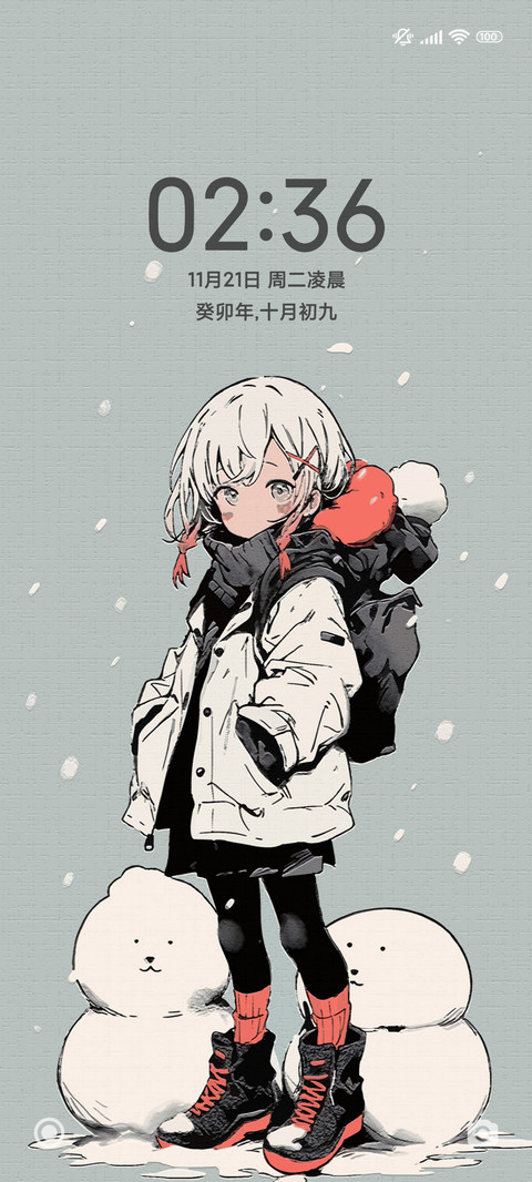 寒冬堆雪人 preview