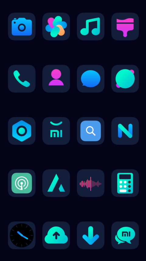 Dark-UI preview