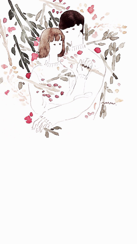 纯白简约手绘插画 preview