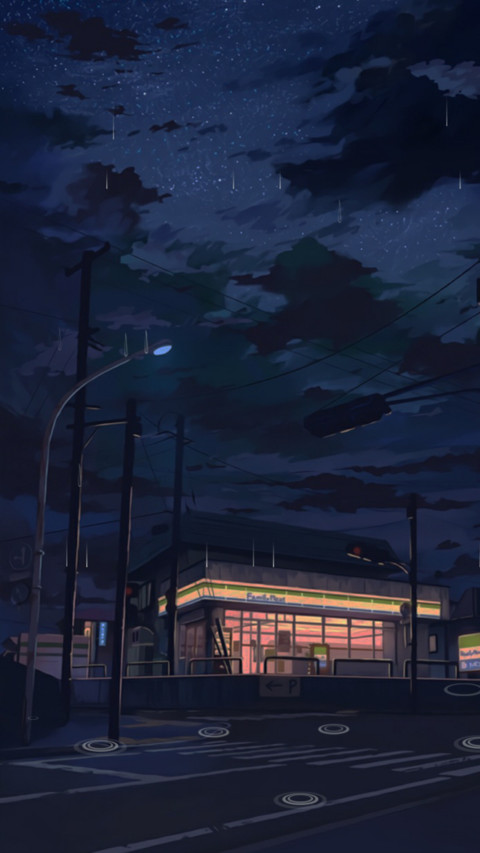 深夜的灯光 preview