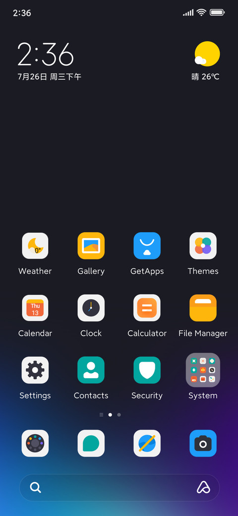 Simple round color preview