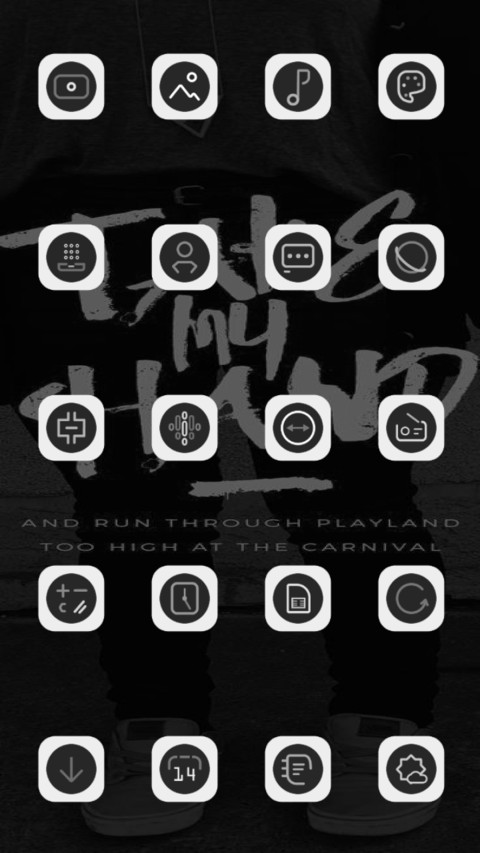 Dark White preview