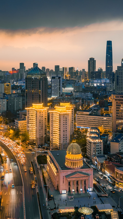 Tianjin Xiaobaolou urban scenery preview