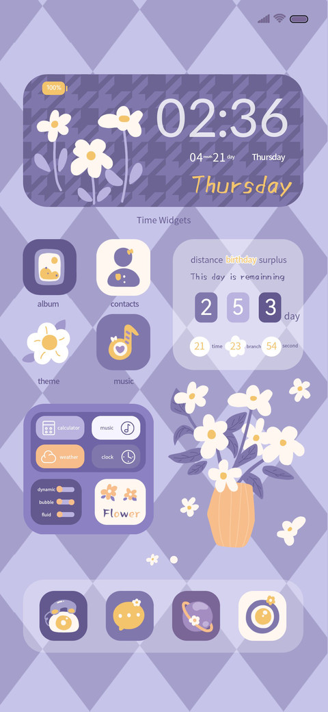 Romantic purple preview