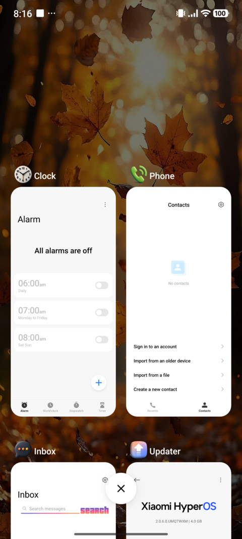 OX 3D1 MIUI Customization