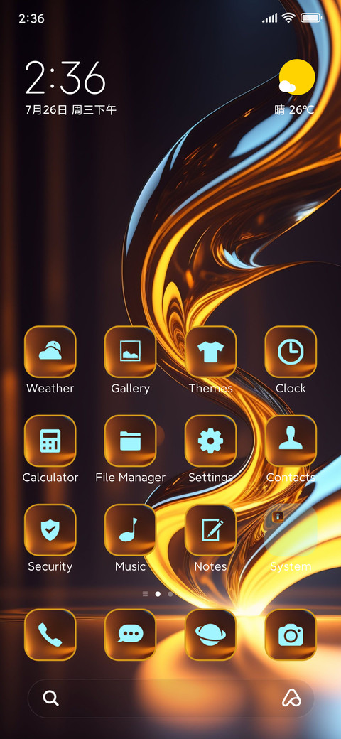abstract gold preview
