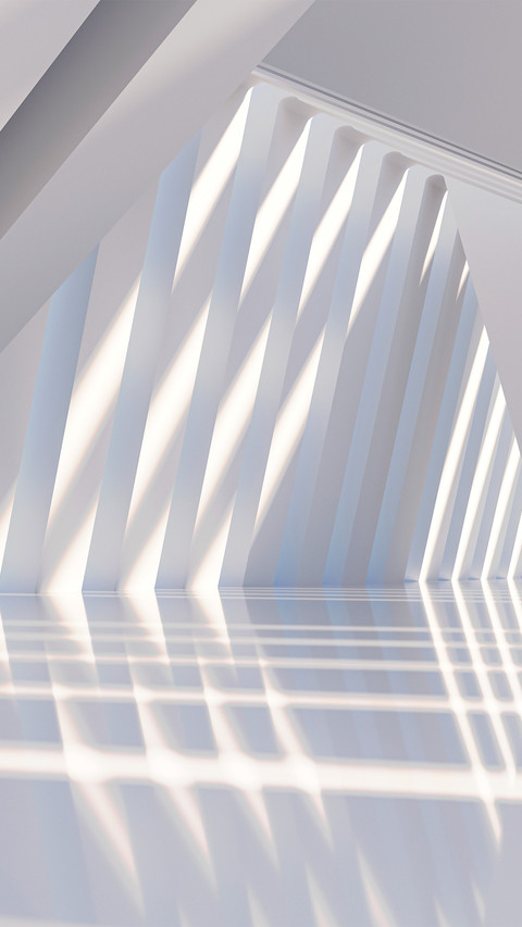 Geometric architectural space preview