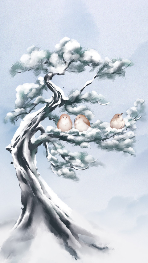 National style bird preview