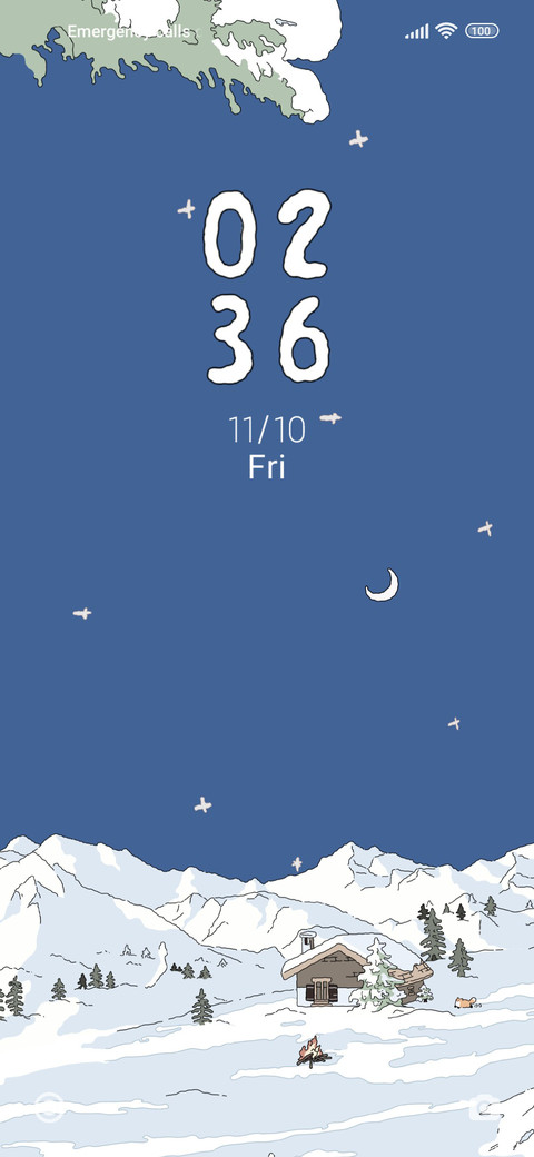 It's snowing today preview