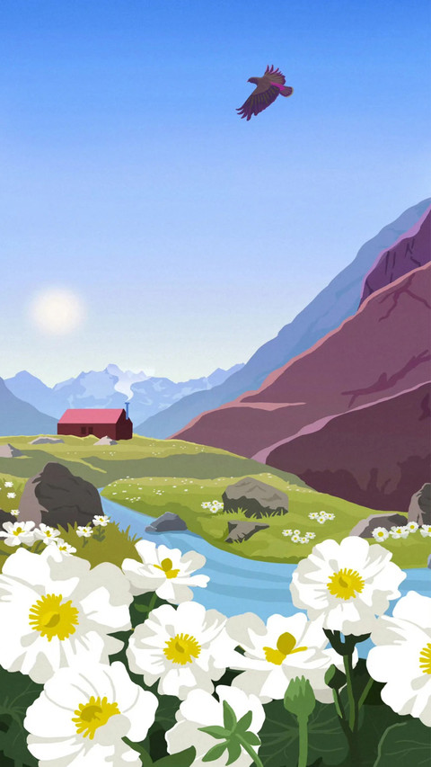 风景插画壁纸-锐景创意 preview