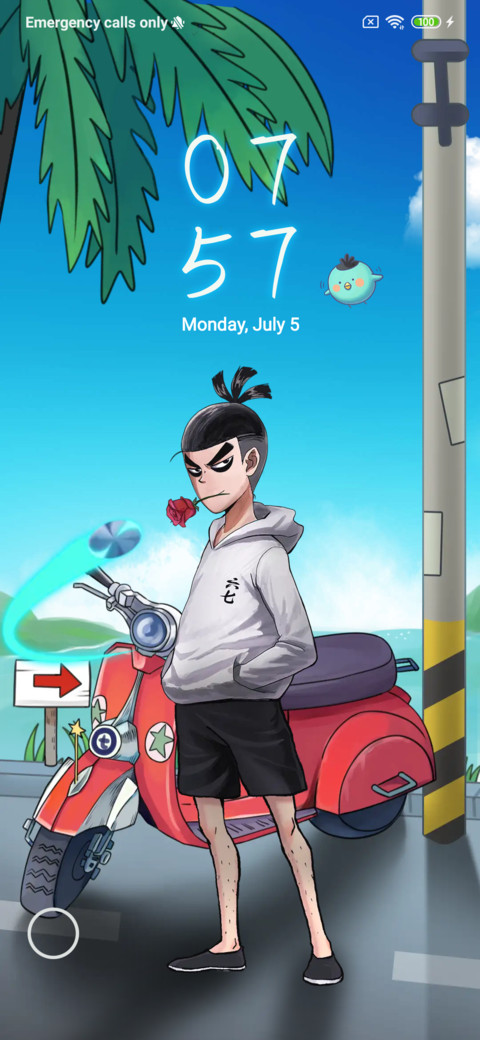 Wu67 lock screen preview