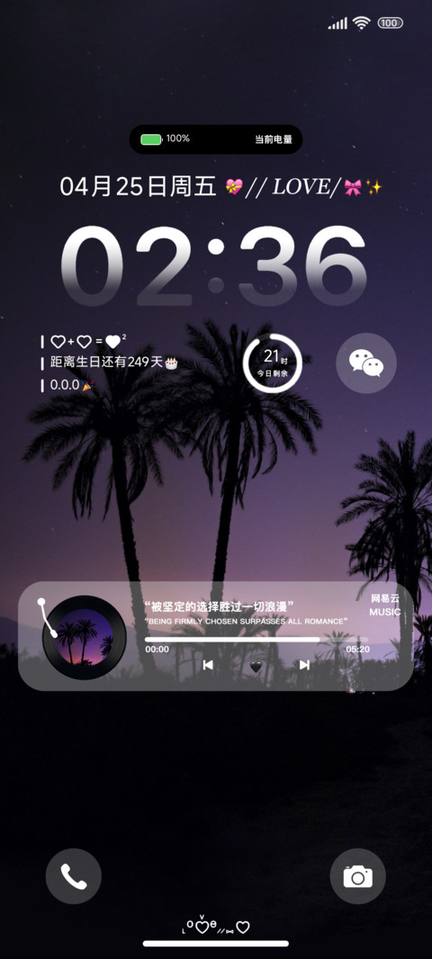 Ins浪漫椰林剪影 preview