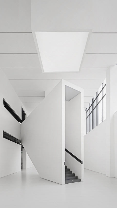 The unique beauty of white buildings preview