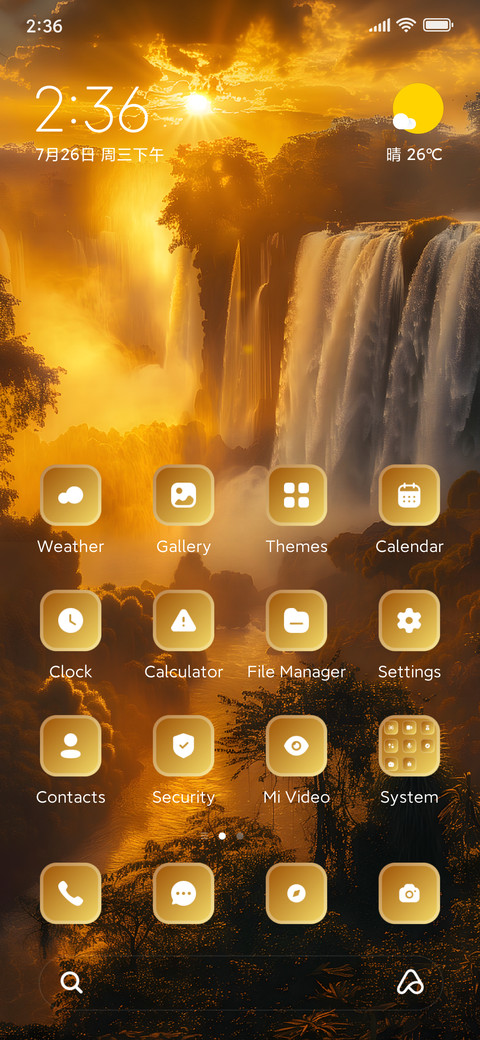 Waterfall preview