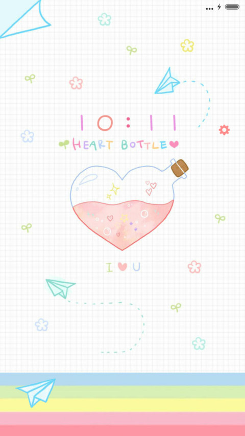 heart bottle（IOS解锁，音乐界面） miui theme