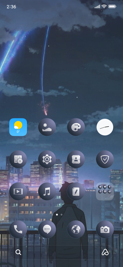 Staring into the Wilderness_3MDS miui theme