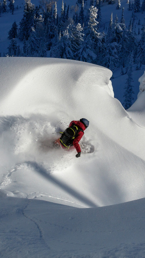 A Person is Skiing preview