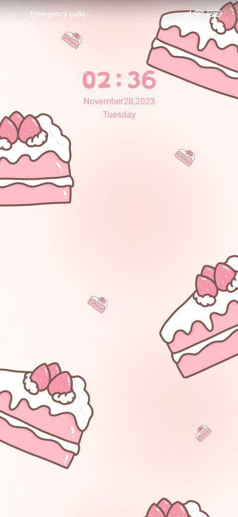 Screenful cake preview