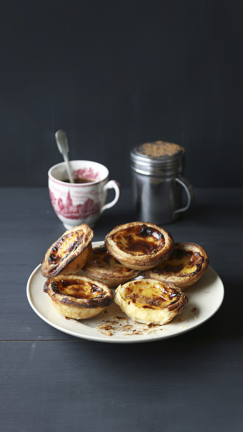 Traditional portuguese egg tartspastel de nata preview