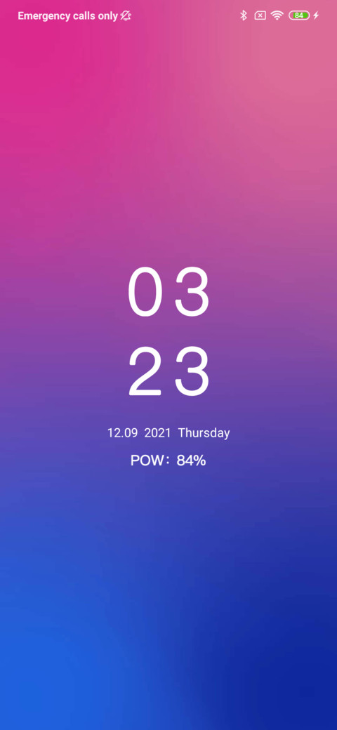 Gradient color preview