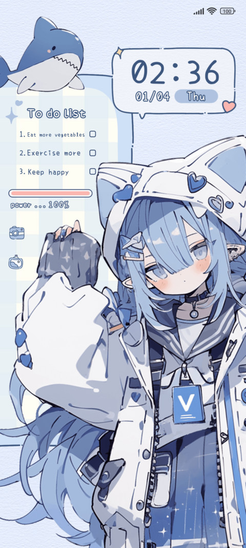 Cute Little Shark preview