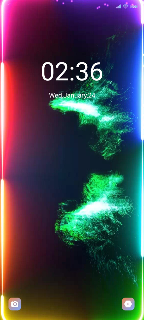 Colorful light preview