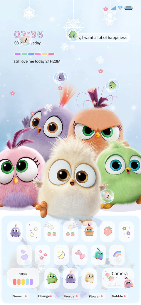 Angry bird cute preview