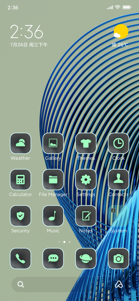 abstract radial preview