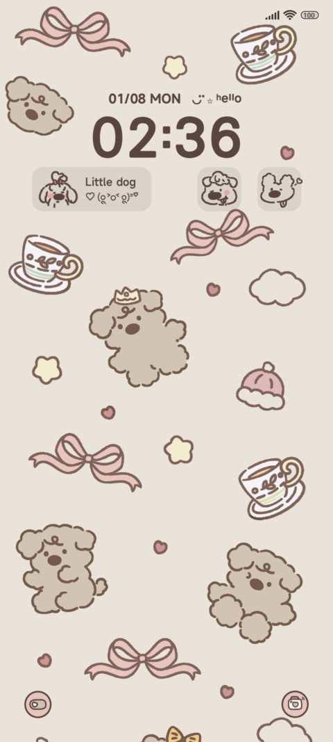 Curly Haired Dog preview