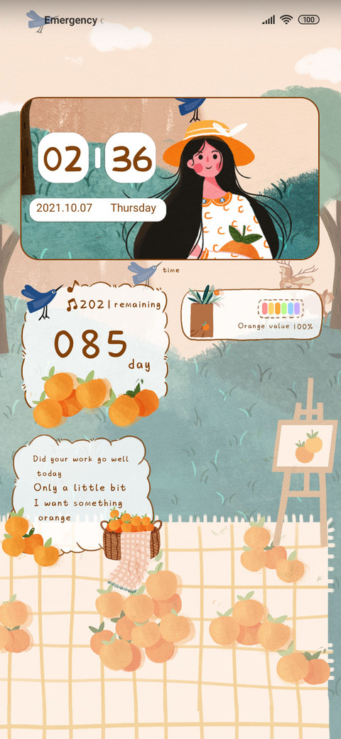 Orange smoothly preview