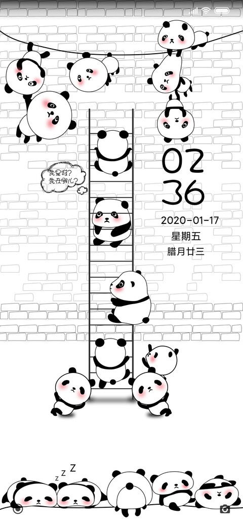 可爱的熊猫团子 preview