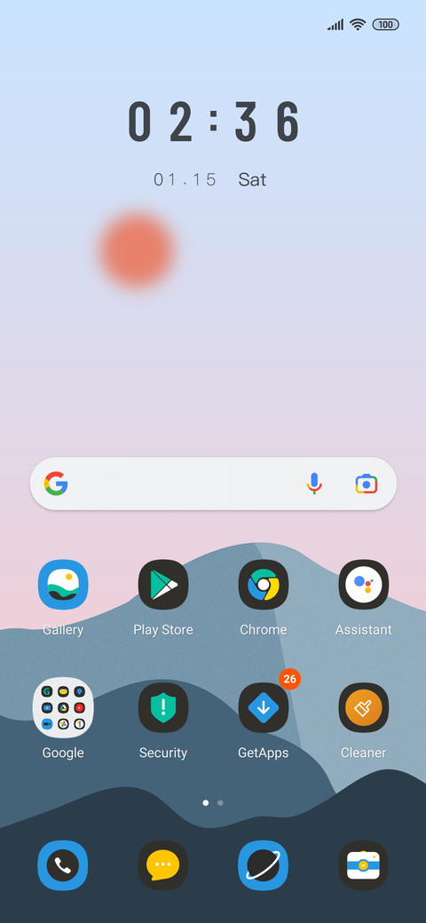 trendy art miui theme