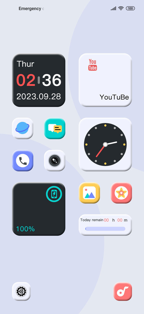 Light Simple Blue preview